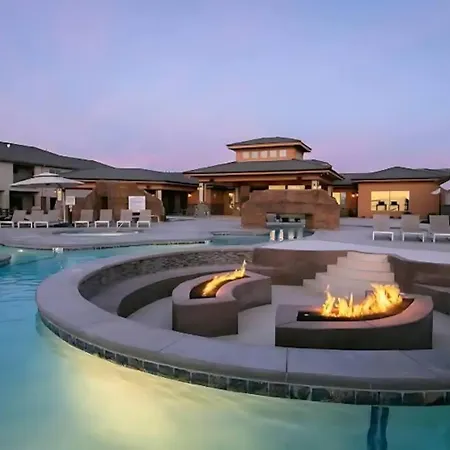 Pool Lazy River Hot Tub Games Fire Pit 28 Guests